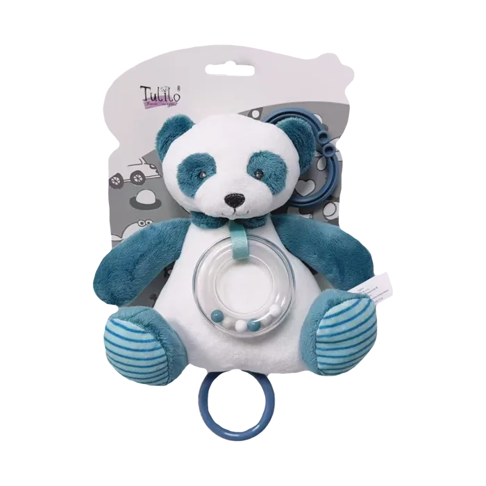 AXIOM 9551 Pozytywka Panda 18 cm - Niebieska