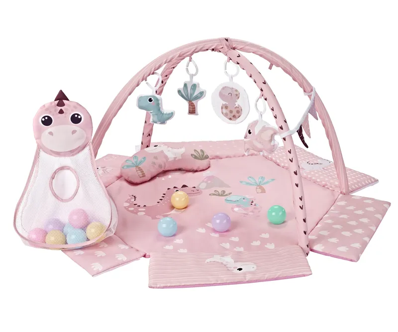 MILLY MALLY 6829 TinyMini CC9881 Mata Edukacyjna Dino Pink