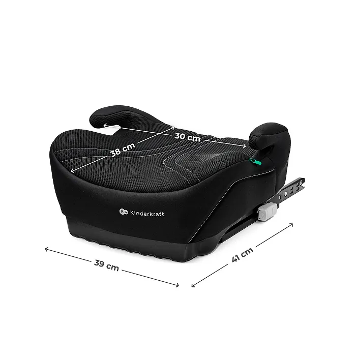 KINDERKRAFT Fotelik Samochodowy I-BOOST 2 PRO Black