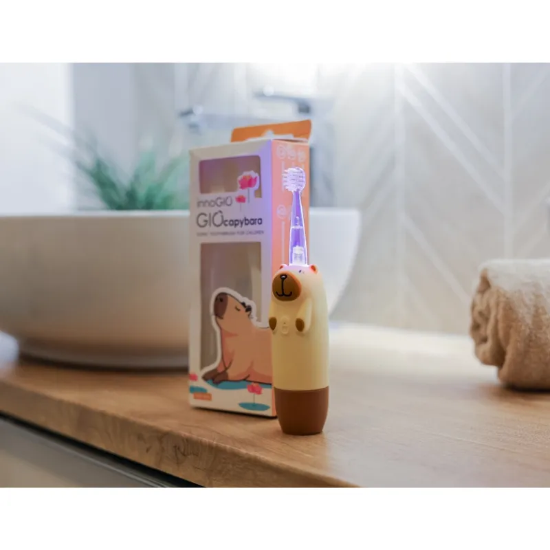 INNOGIO GIO-454 Soniczna Szczoteczka Dla Dzieci GIOcapybara