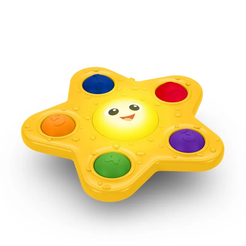 BABY EINSTEIN 16708-6 Zabawka Interaktywna Z Przyssawką Świecąca Rozgwiazda