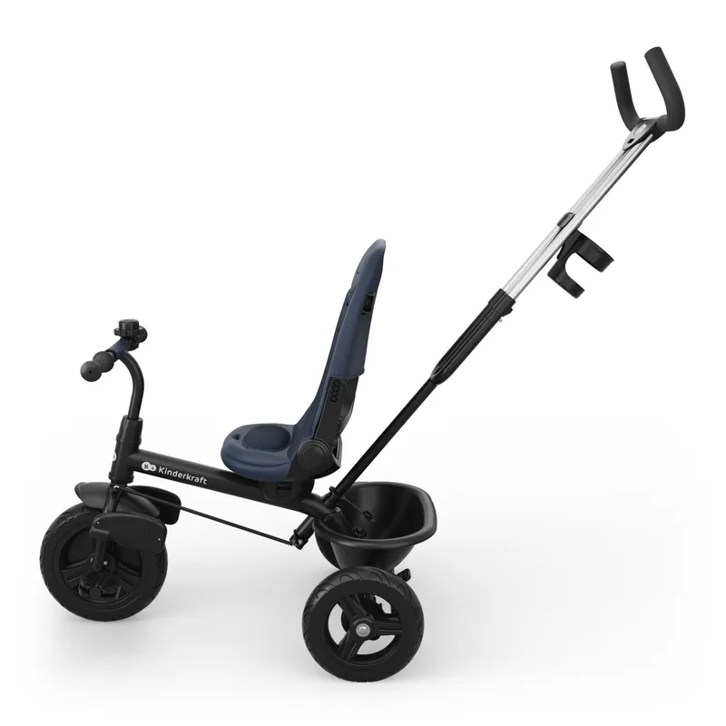 KINDERKRAFT Rowerek Trójkołowy ASTON 2 PLUS Navy