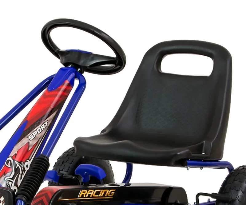MILLY MALLY 3170 Gokart Na Pedały Thor Blue