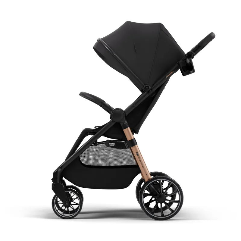 KINDERKRAFT Wózek Spacerowy GRANDE 2 Midnight Black