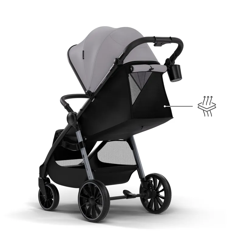 KINDERKRAFT Wózek Spacerowy GRANDE 2 Moonlight Grey