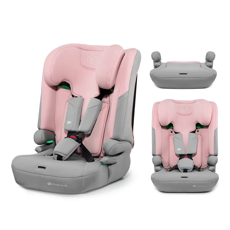 KINDERKRAFT Fotelik Samochodowy I-COMFY I-Size PINK