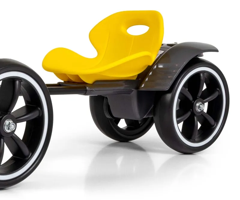 MILLY MALLY 6841 Pojazd Na Akumulator Gokart Bolt Yellow (Akumulator 6)