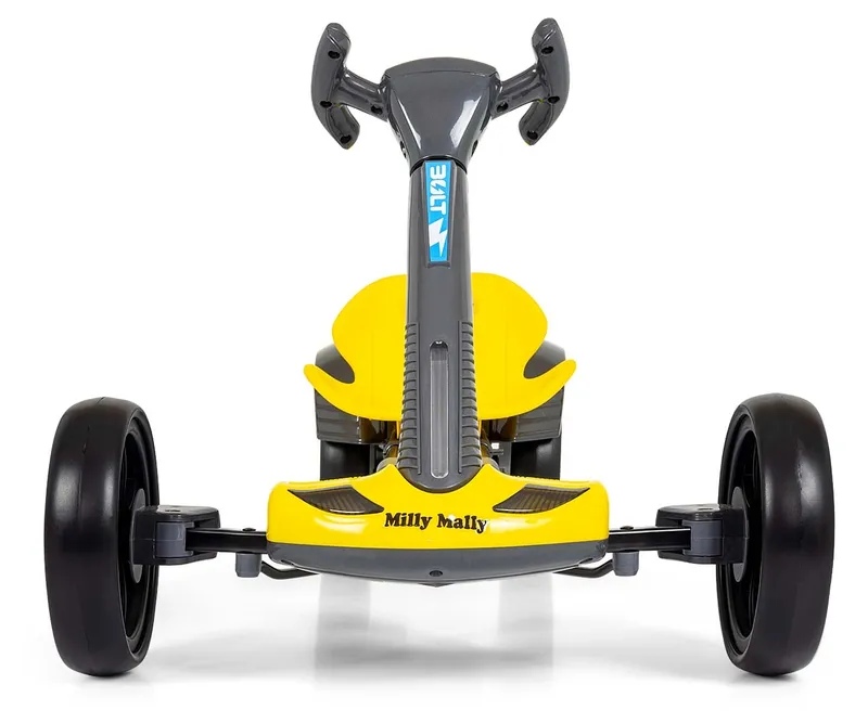 MILLY MALLY 6841 Pojazd Na Akumulator Gokart Bolt Yellow (Akumulator 6)