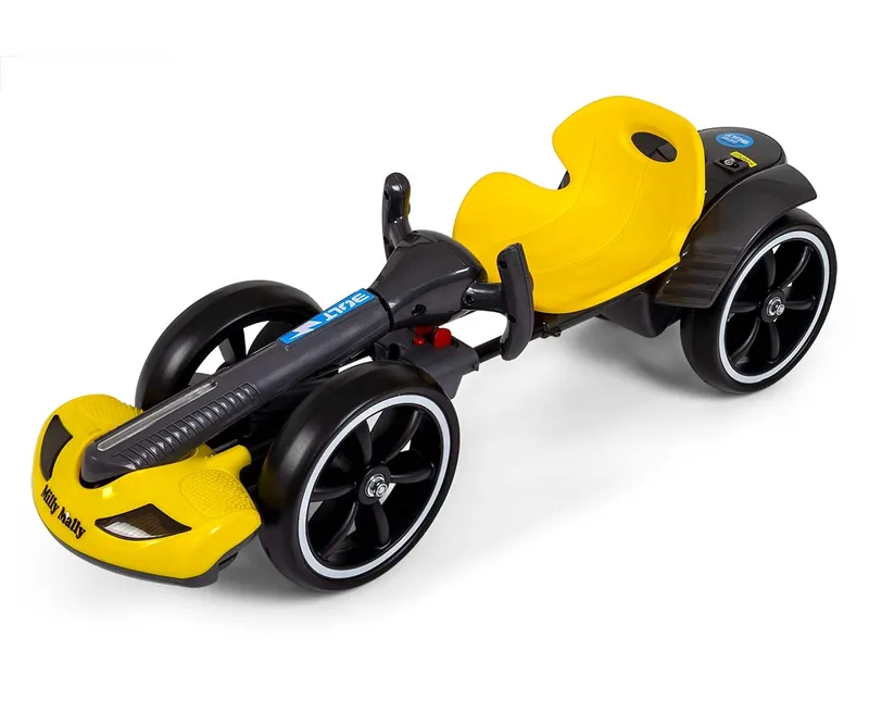 MILLY MALLY 6841 Pojazd Na Akumulator Gokart Bolt Yellow (Akumulator 6)