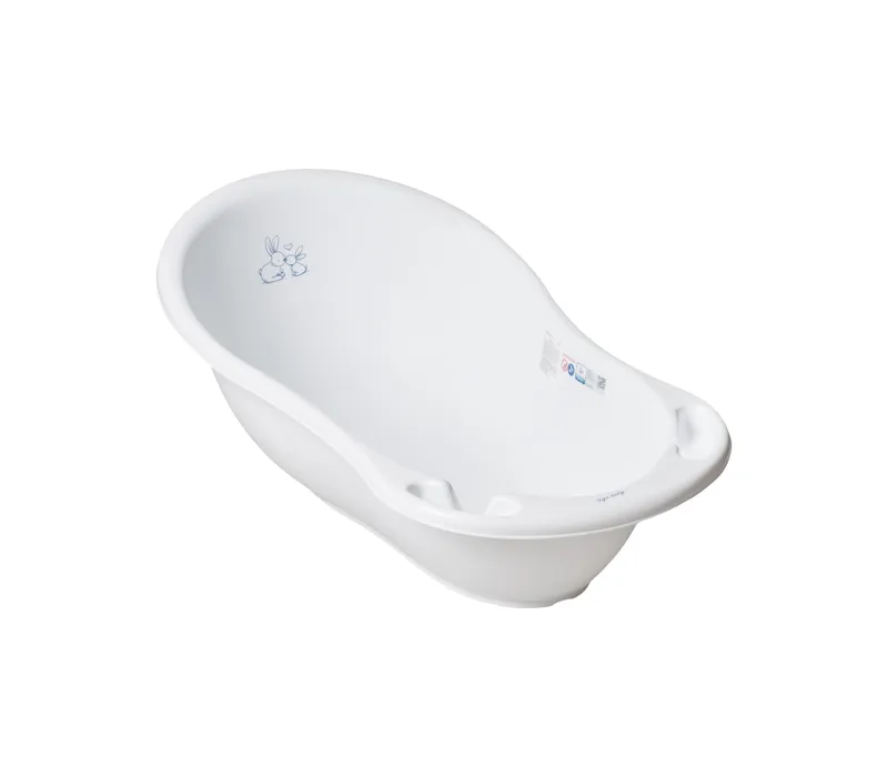 TEGA KR-004-103 Wanna 86 cm KRÓLICZKI Z Odpływem - Biały