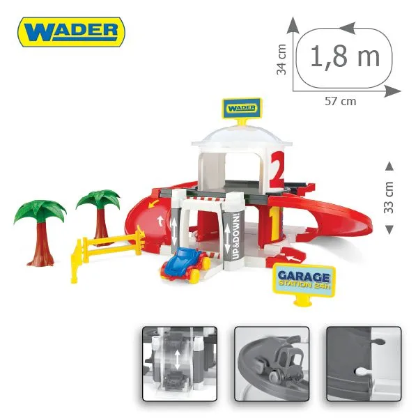 WADER 50300 Garaż Z Windą - 2 Poziomy