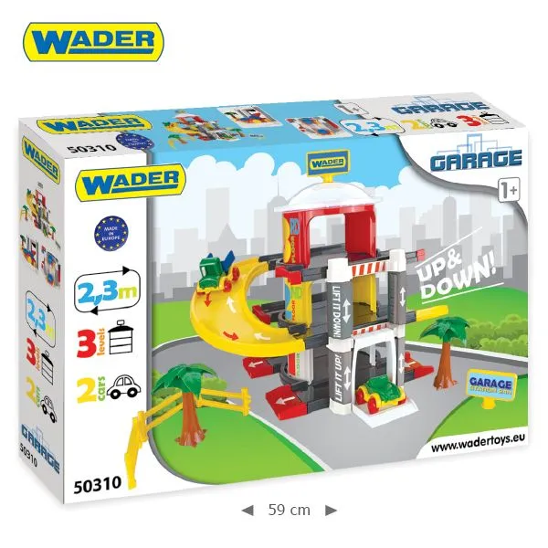 WADER 50310 Garaż Z Windą - 3 Poziomy