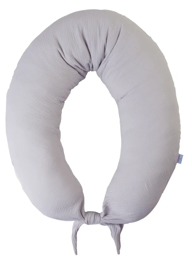 MATEX Poduszka Pozycjonująca MOON MUSLIN 260 cm [TB0076_42]J. - Szary