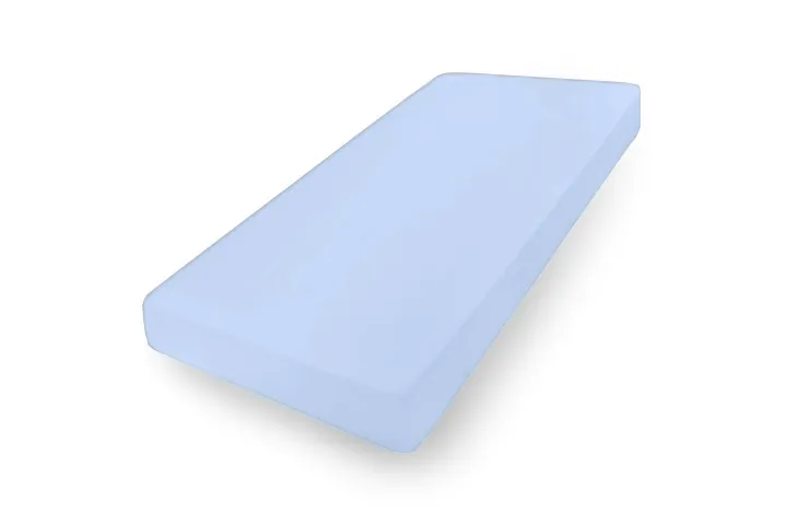 MATEX Prześcieradło Nieprzemakalne JERSEY 60x120 [TB0241_24] - Niebieski