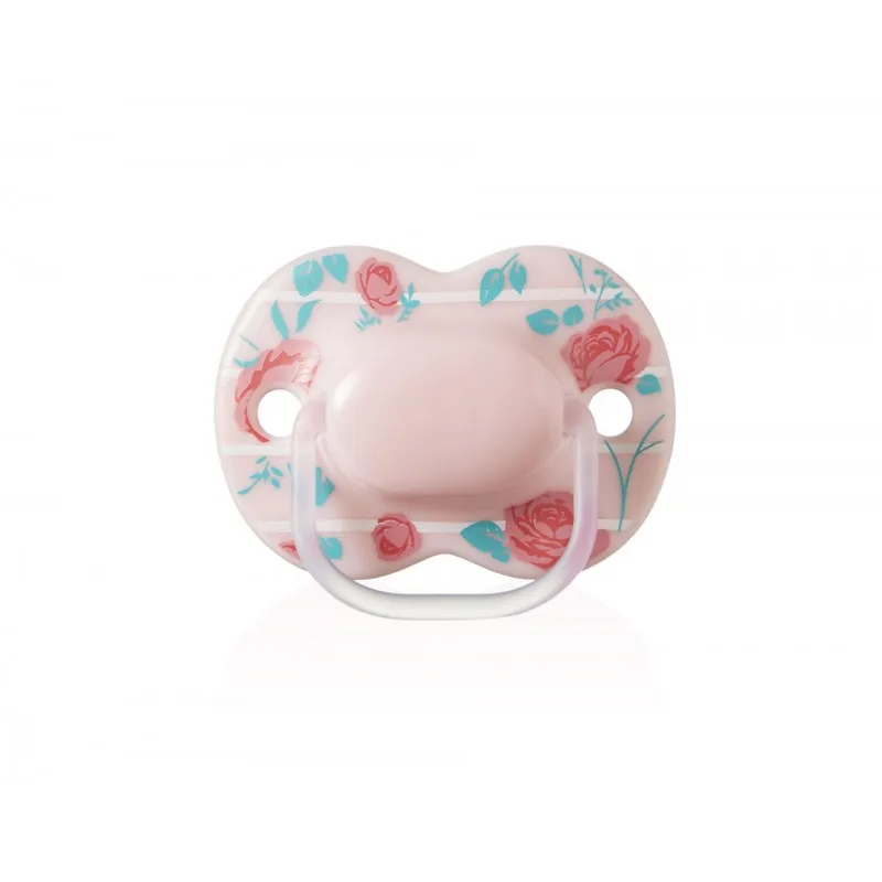 TT 43340950 Smoczek Uspokajający 0-6 LITTLE LONDON GIRL+gratis Smoczek Do Butelki 424584