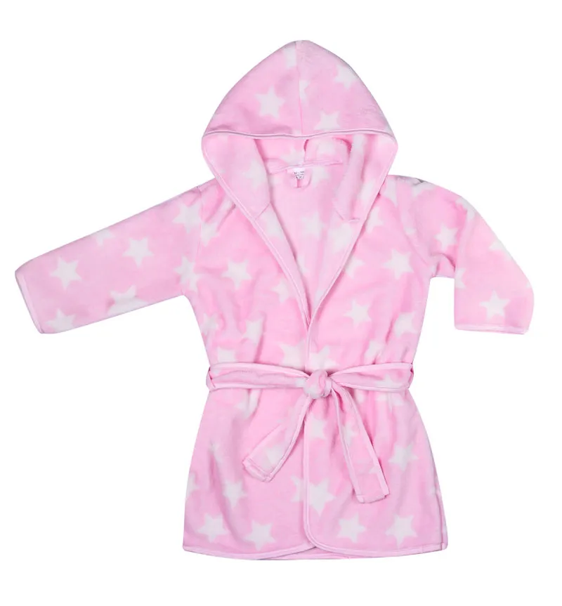 DUET BABY 808 Szlafrok CORAL DRUK 3D 104-116
