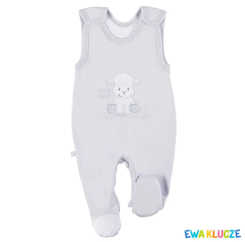 EWA 852311 NEWBORN Śpioch 50 - Szary