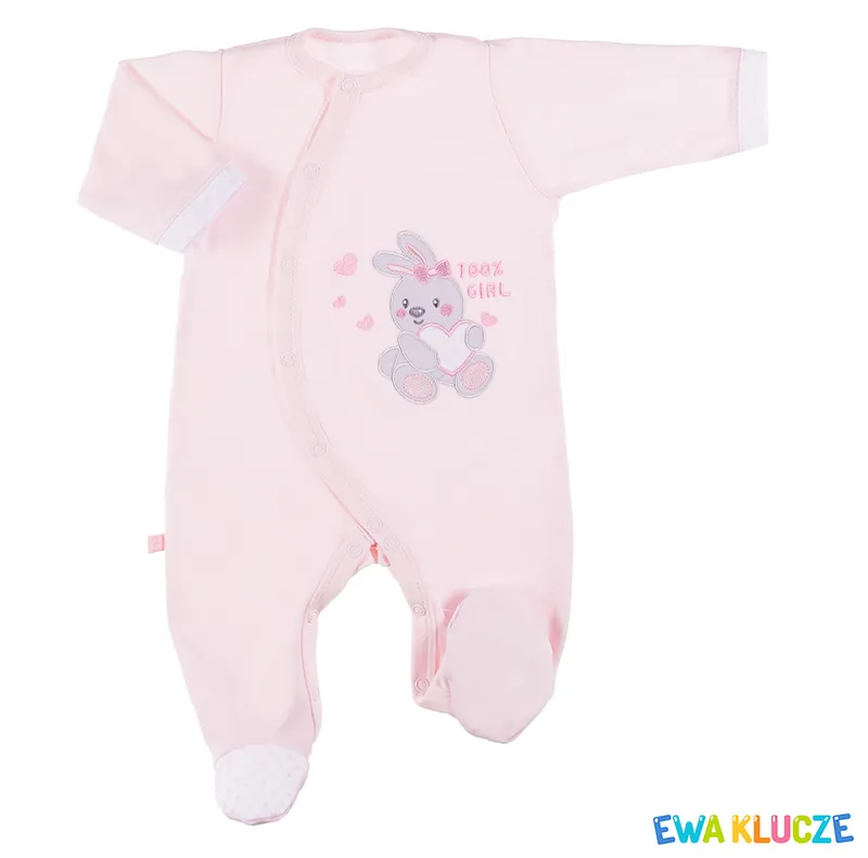 EWA 852588 NEWBORN Pajac Róż 50