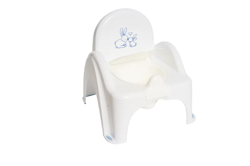 TEGA PO-065-103 Nocnik Krzesełko Króliczki Z Pozytywką - Biały