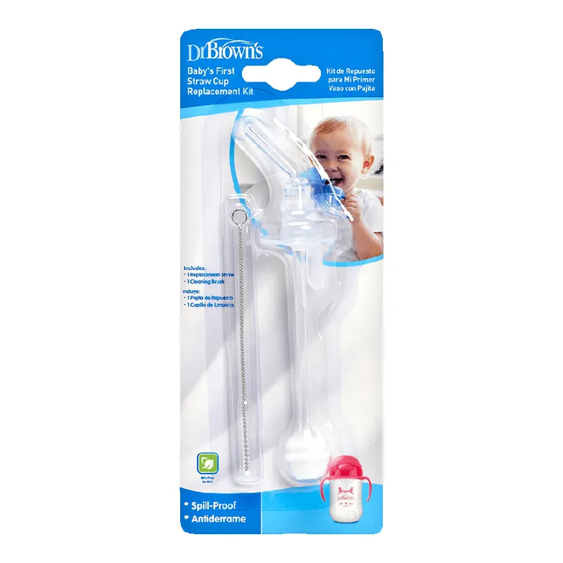Dr.Browns TC073 Wymienna Słomka Do Kubka Pierwsza Słomka 270ml 1-PAK