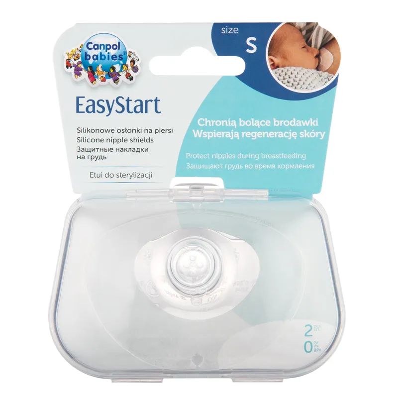 CANPOL 18/602 Osłonki Piersi S EasyStart 2szt - Wyrób Medyczny