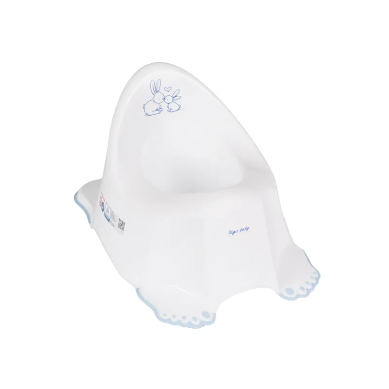 TEGA KR-001-103 Nocnik Antypoślizgowy KRÓLICZKI - Biały