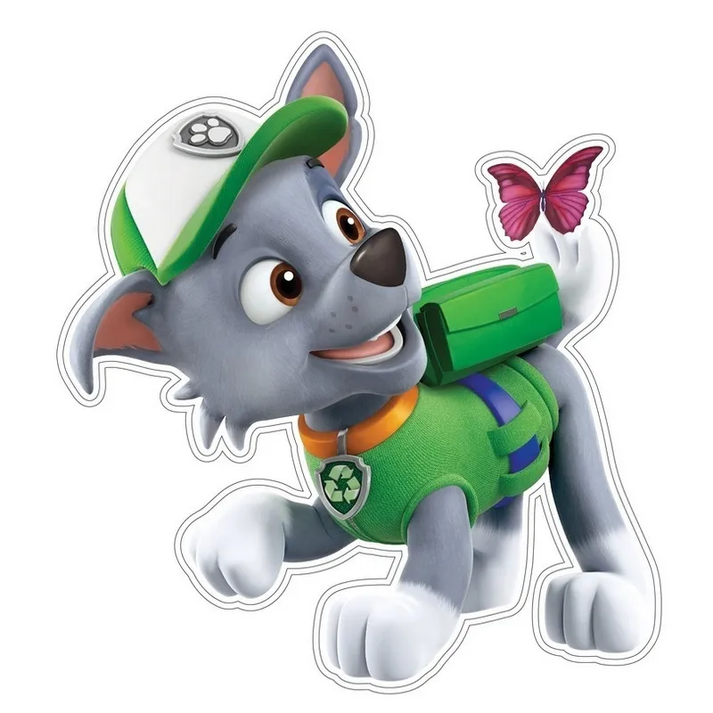 MARKO SRPP-006 Dekoracja Ścienna Mała PSI PATROL ROCKY