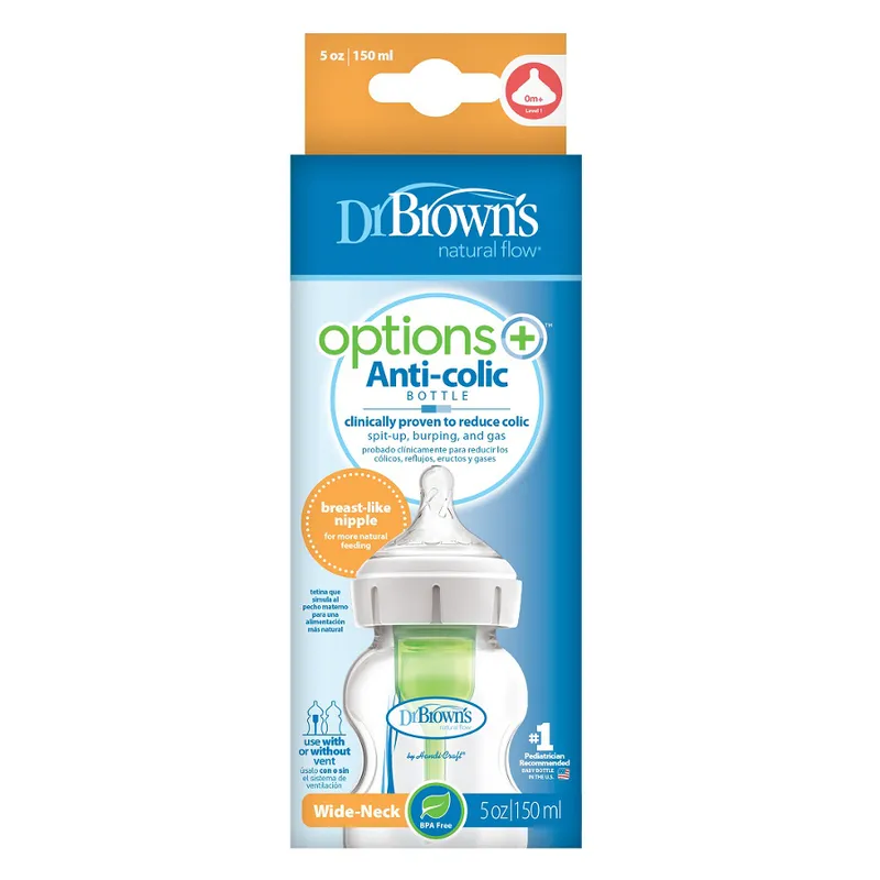 Dr.Browns WB51600 Butelka Szeroka Szyjka 150 ml PP OPTIONS PLUS
