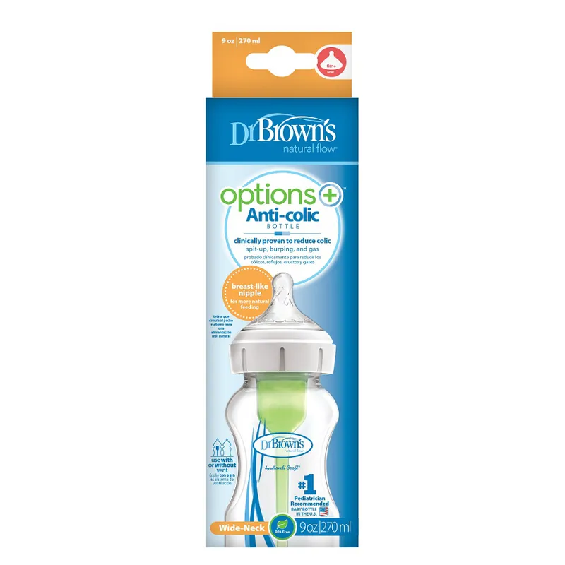 Dr.Browns WB91600 Butelka Szeroka Szyjka 270 ml PP OPTIONS PLUS