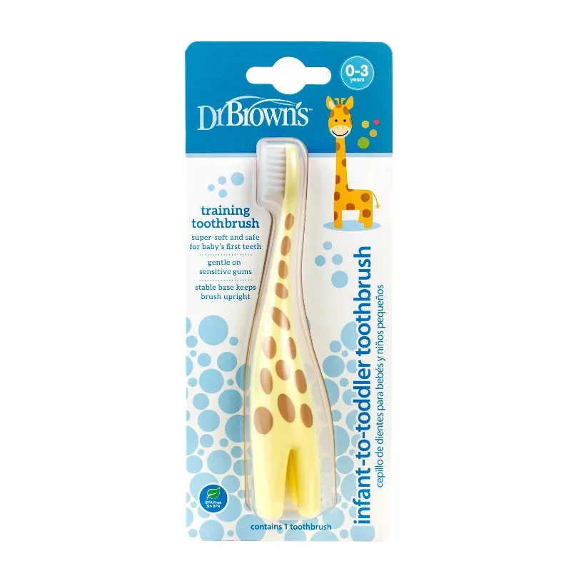 Dr.Browns HG060 Szczoteczka Do Zębów Dla Niemowląt I Małych Dzieci Żyrafa