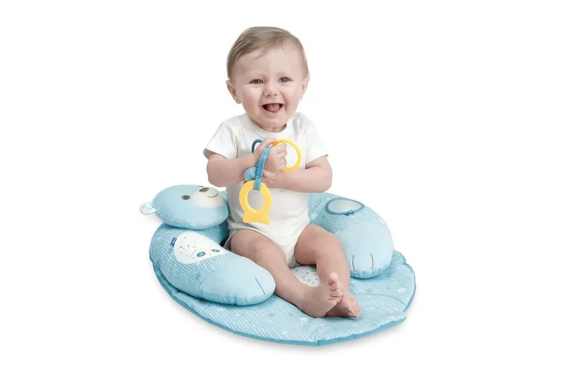 CHICCO 00009829200000 Gniazdko Z Poduszką Niebieskie