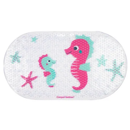 CANPOL 80/002 Mata Kąpielowa Love&Sea Seahorse - Różowa