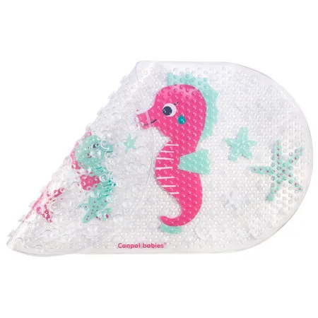 CANPOL 80/002 Mata Kąpielowa Love&Sea Seahorse - Różowa