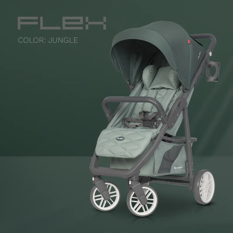 EURO-CART Wózek Dziecięcy FLEX JUNGLE