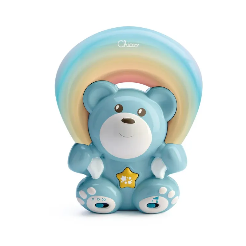 CHICCO 00010474200000 Toy Fd Rainbow Bear Blue
