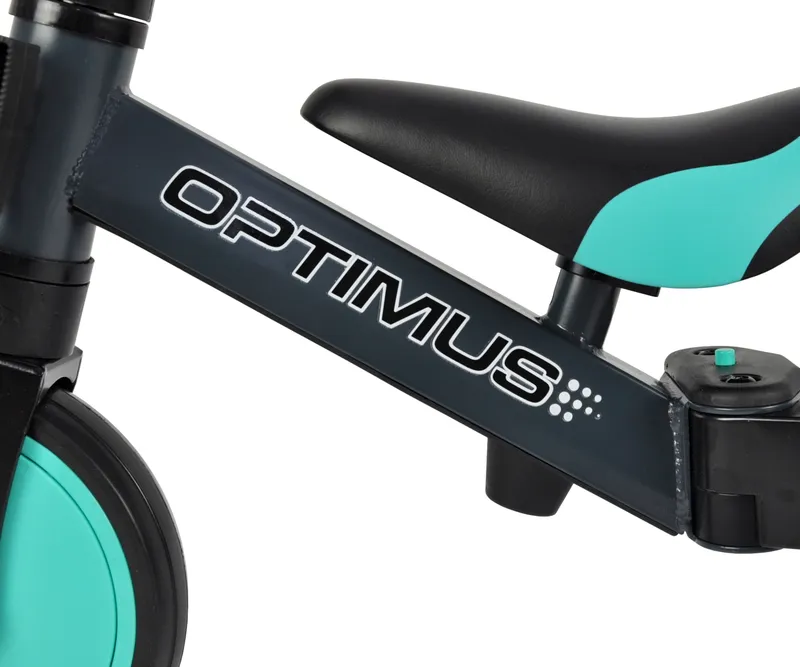 MILLY MALLY Rowerek 3w1 OPTIMUS - Miętowy