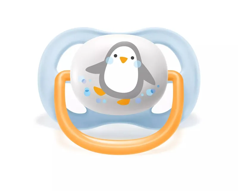 AVENT SCF080/05 Smoczek Ultra Air Animals 0-6M Chłopiec Słonik/Pingwin