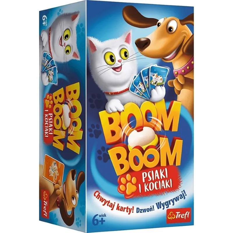 TREFL 01909 Gra Boom Boom Psiaki I Kociaki