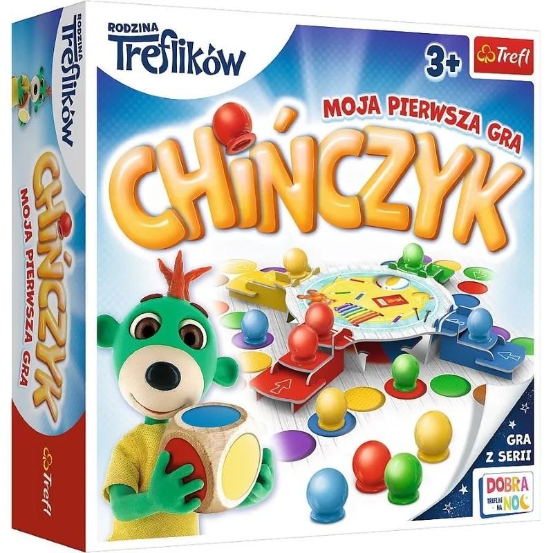 TREFL 02056 Gra Chińczyk Moja Pierwsza Gra Rodzina Treflików