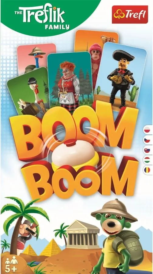 TREFL 02122 Boom Boom Rodzina Treflików