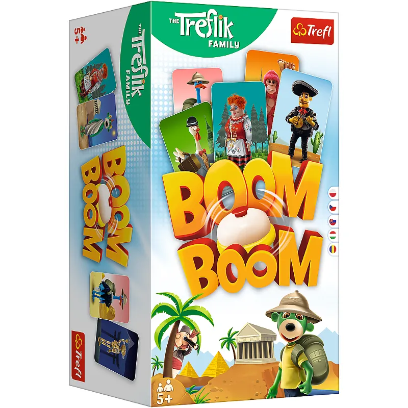 TREFL 02122 Boom Boom Rodzina Treflików