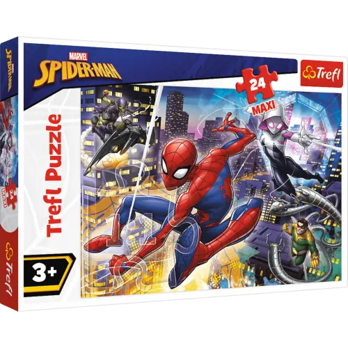 TREFL 14289 Puzzle 24 MAXI Nieustraszony Spider-Man*