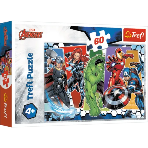 TREFL 17357 Puzzle 60 el. Niezwyciężeni Avengersi