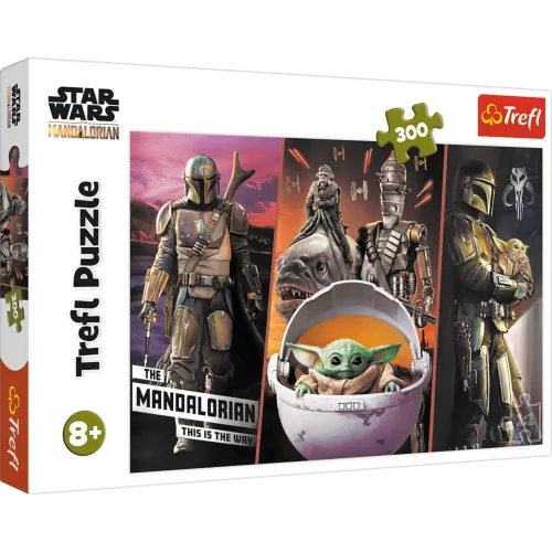 TREFL 23002 Puzzle 300 el. Tajemniczy Baby Yoda