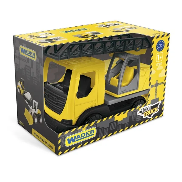 WADER 35369 Tech Truck Straż Pożarna W Kartonie