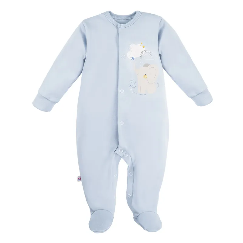 EWA 730718 MELLOW Pajac 56 - Niebieski