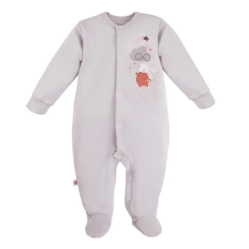 EWA 730831 MELLOW Pajac 68 - Szary