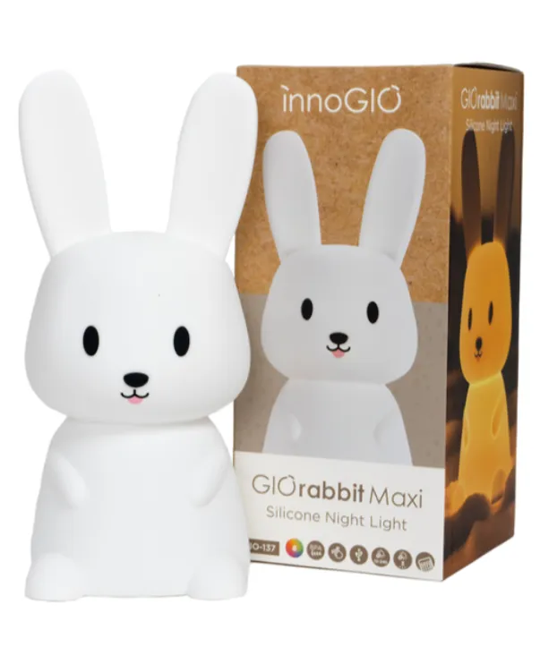 INNOGIO GIO-137 Lampka Silikonowa Nocna GIOrabbit Maxi 30 cm