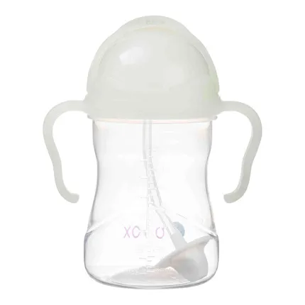 B.BOX 200232 Bidon Ze Słomką 240 ml Glow