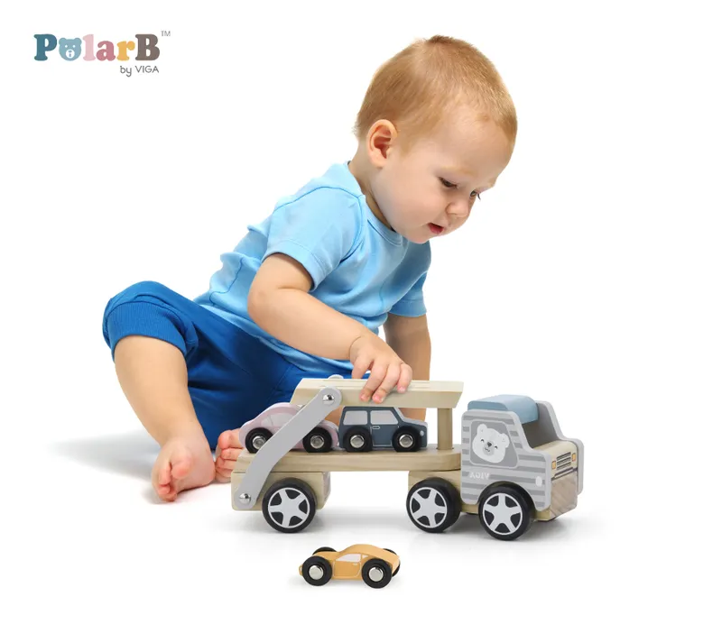 VIGA 44014 PolarB Autolaweta Z Samochodzikami